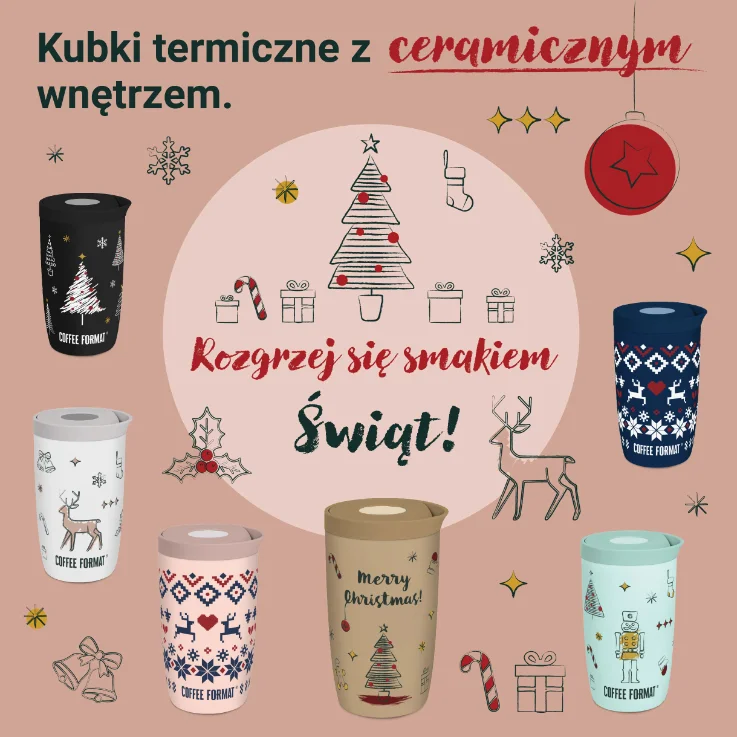 Świąteczne kubki na kawę Coffee Format!