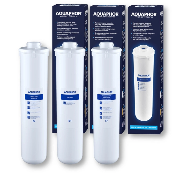 Aquaphor Kryształ H Zestaw 3 wkładów do filtra wody